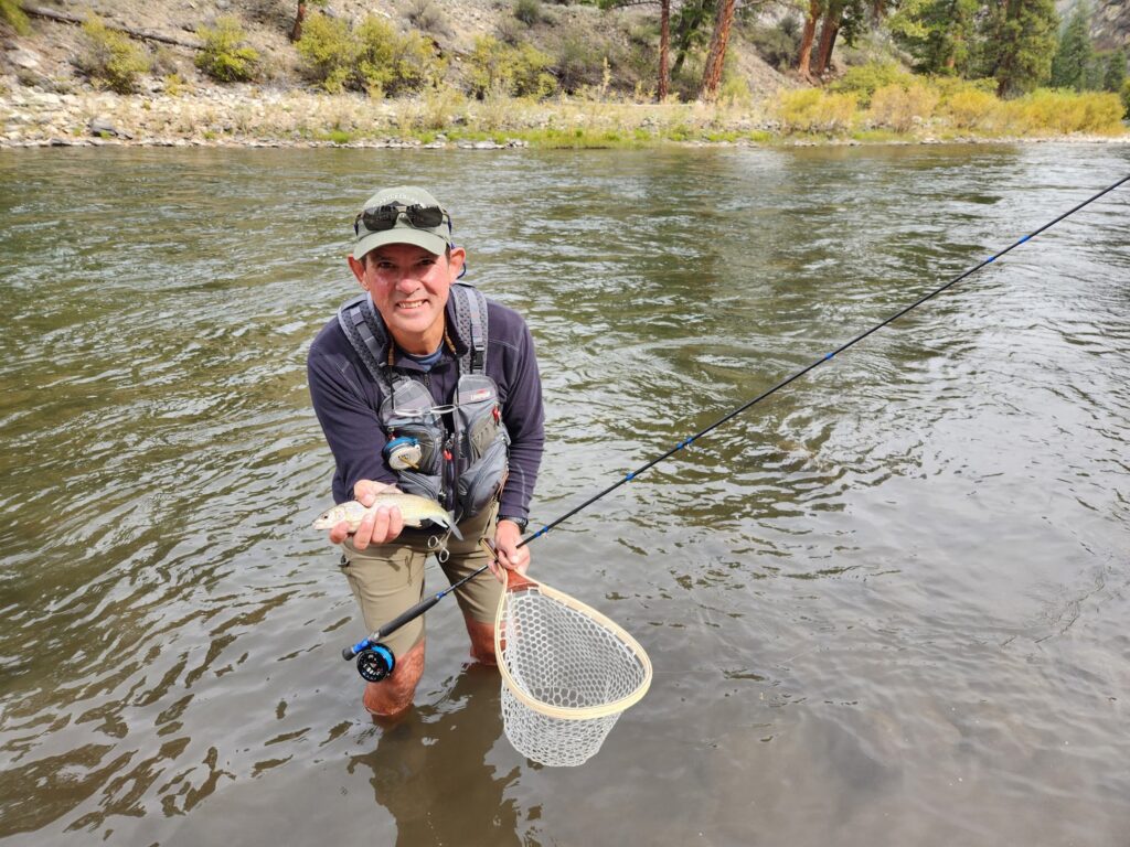 Middle Fork fly fishing on the Salmon River Idaho